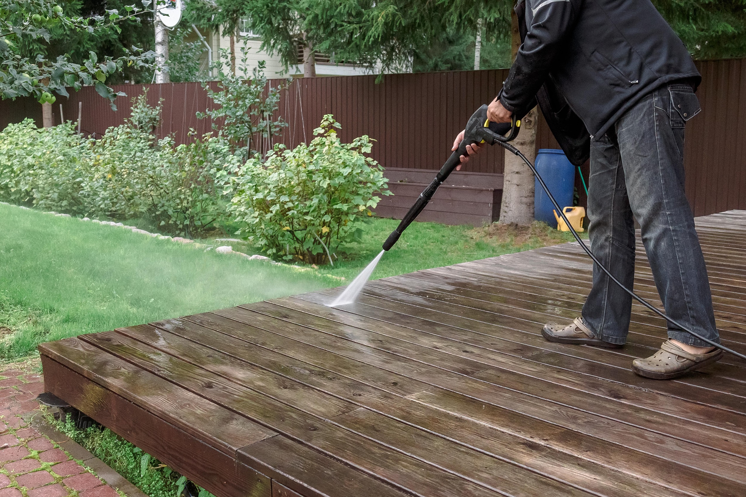 Power washing